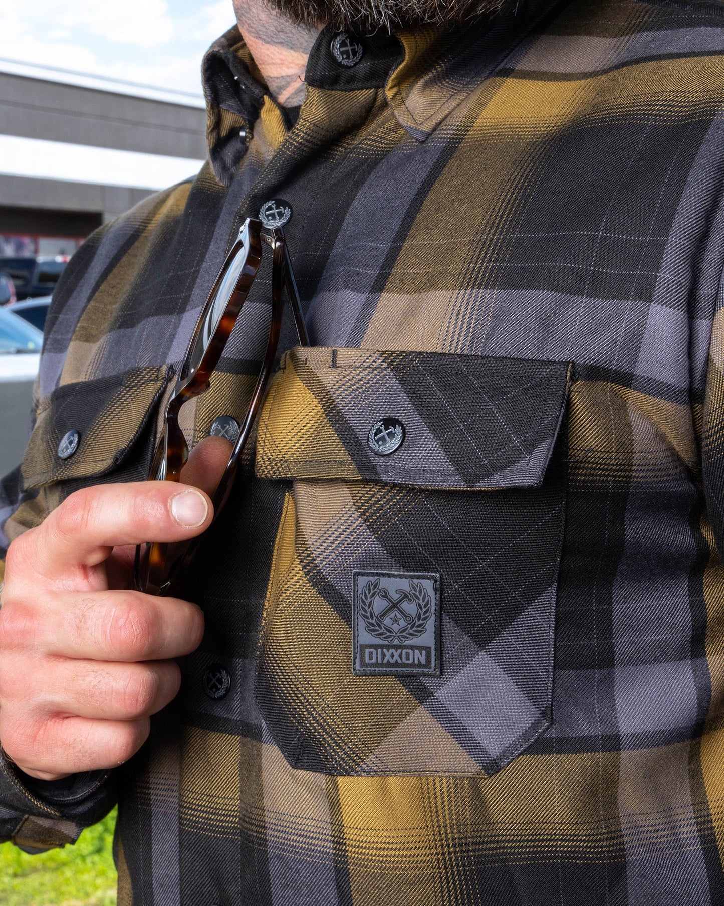 The Knox Sherpa Lined Flannel Jacket