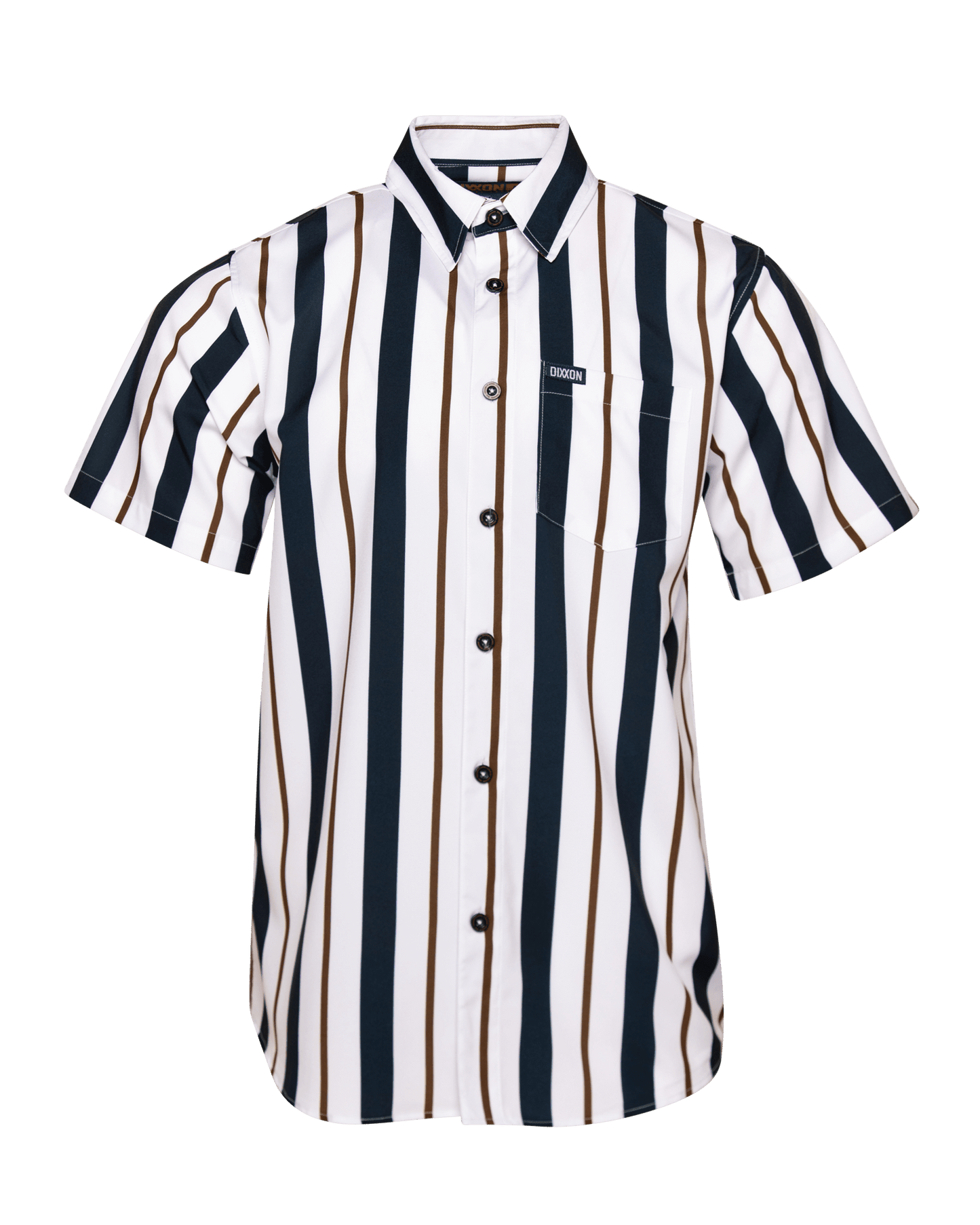 The Marina Party Shirt - Navy & White