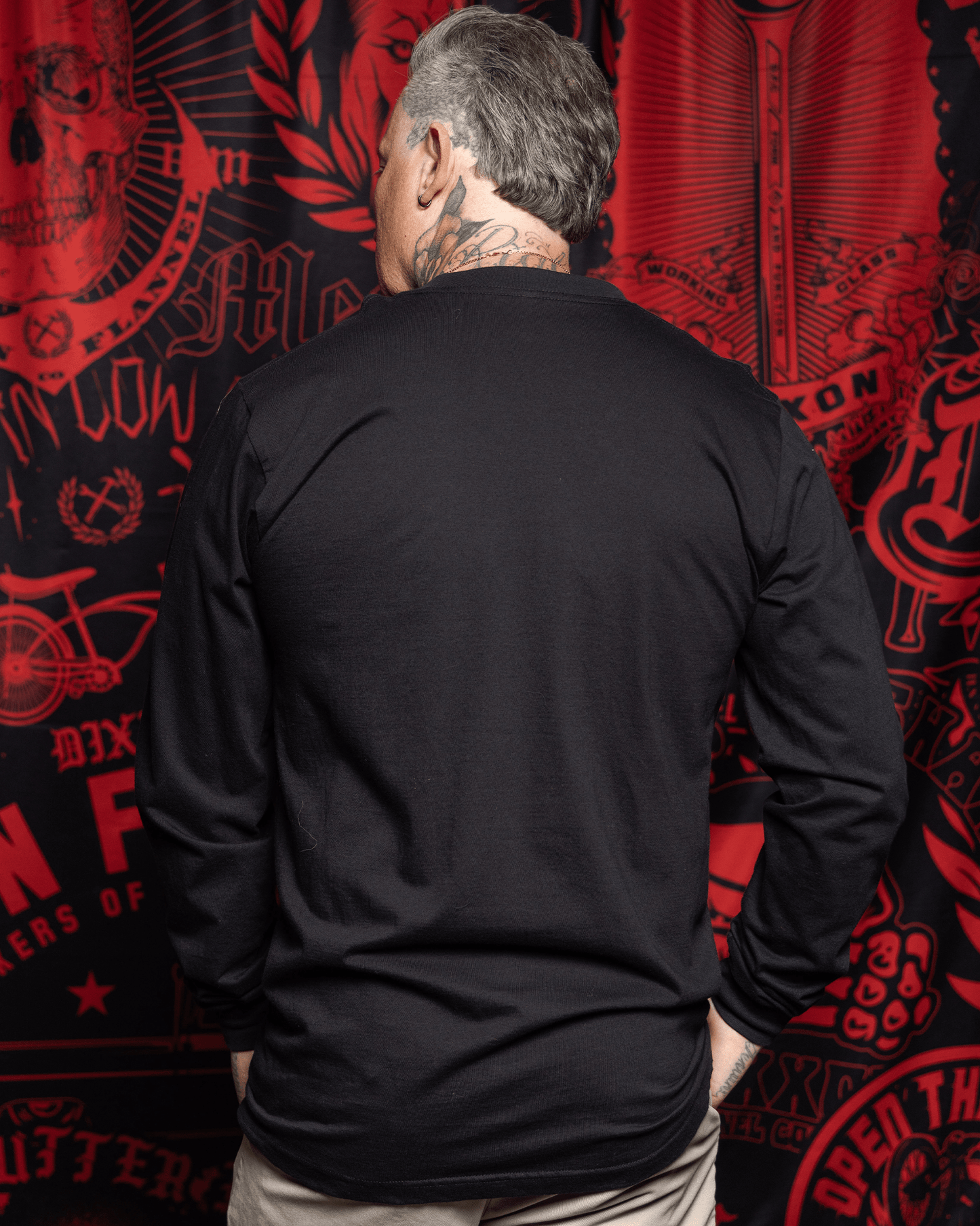 The Perfect Long Sleeve Tee - Black
