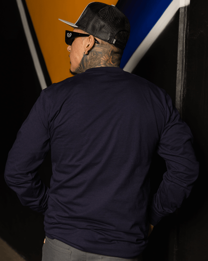 The Perfect Long Sleeve Tee - Navy Blue