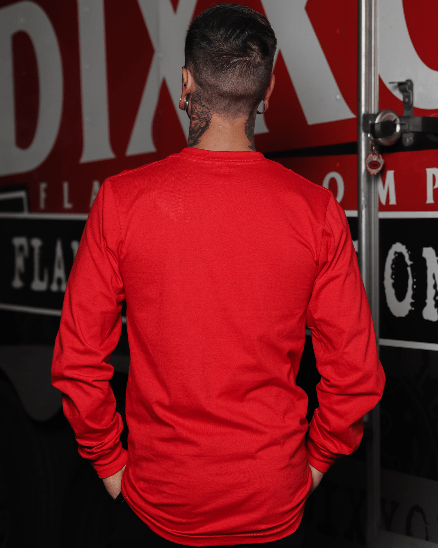 The Perfect Long Sleeve Tee - Red