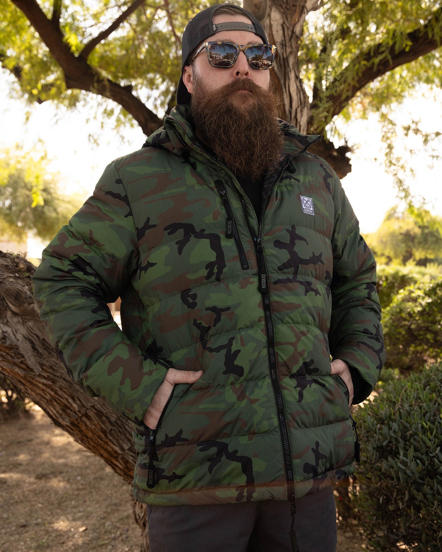 The Ridge Down Jacket - Camo