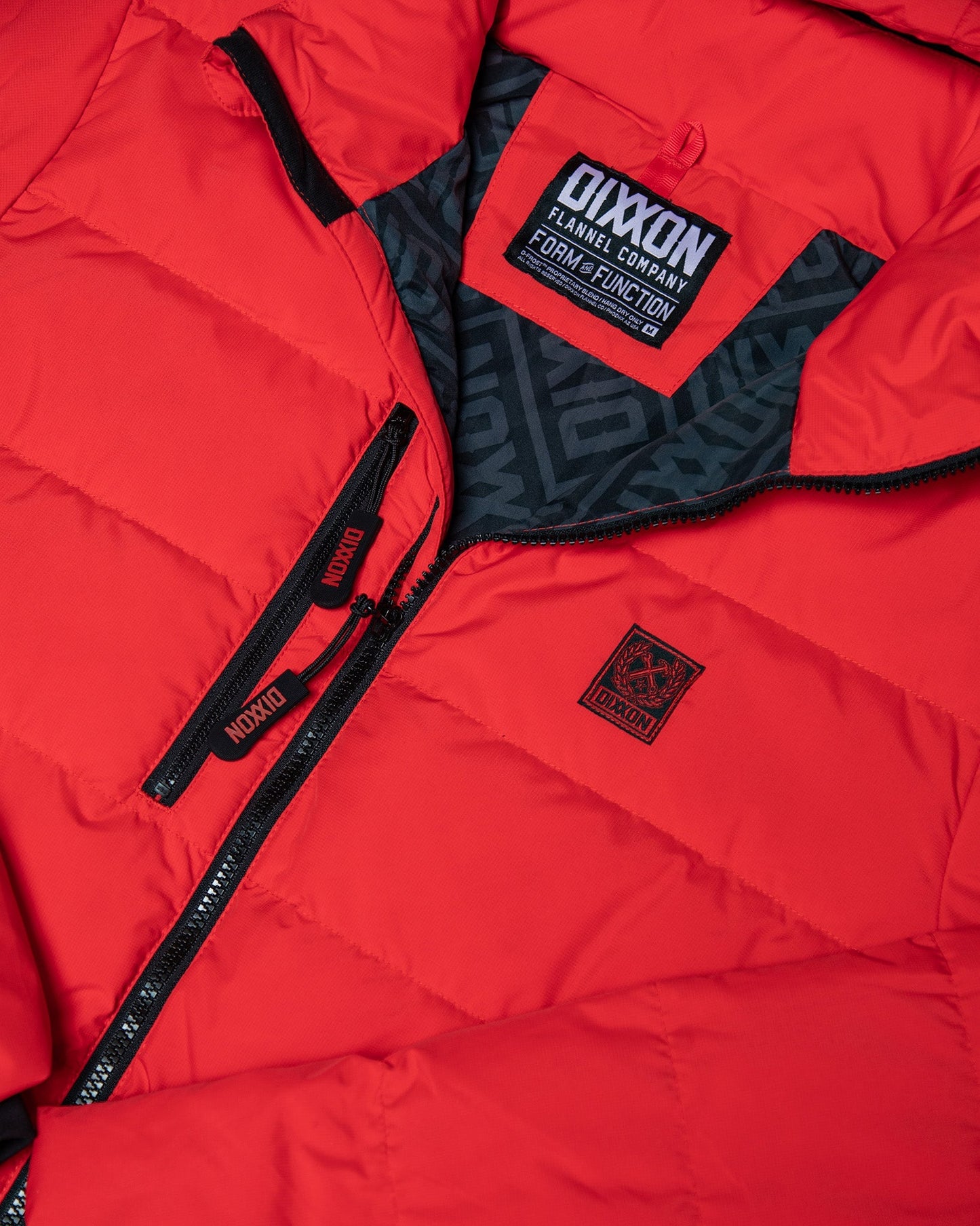 The Ridge Down Jacket - Red