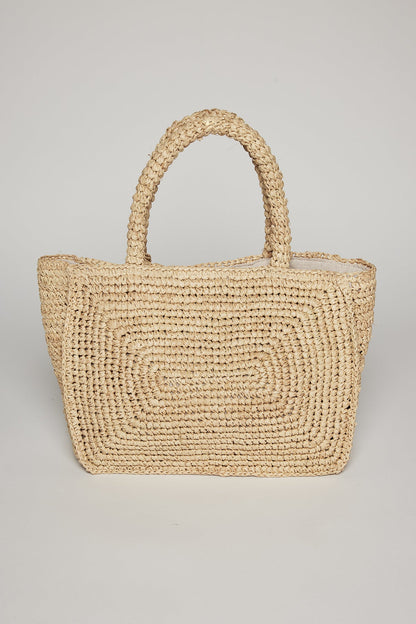 TINA STRAW TOTE BAG