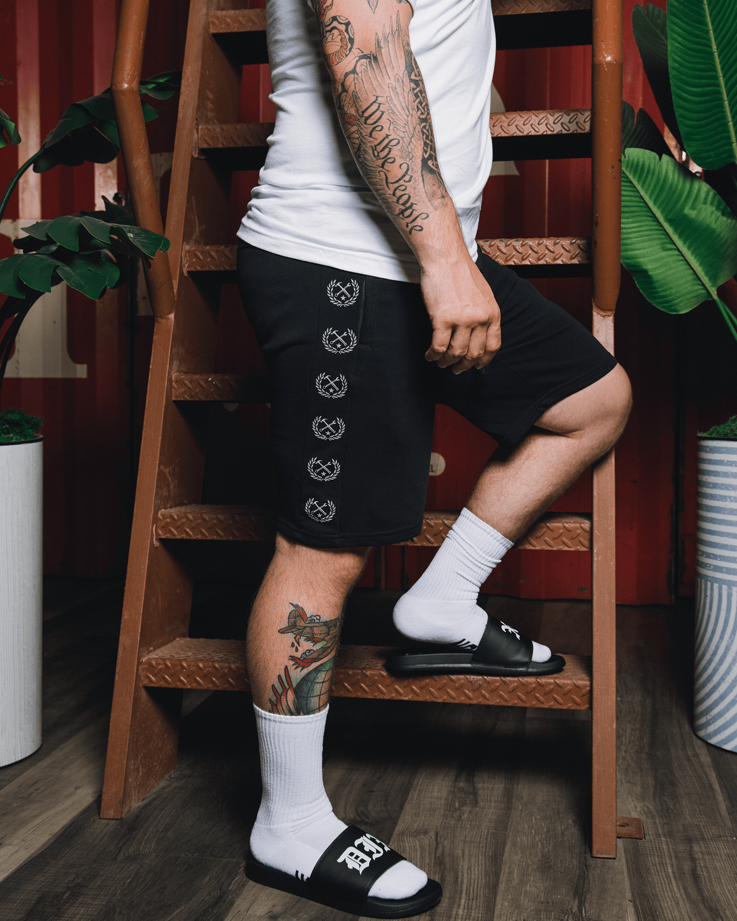 Track Shorts - Black