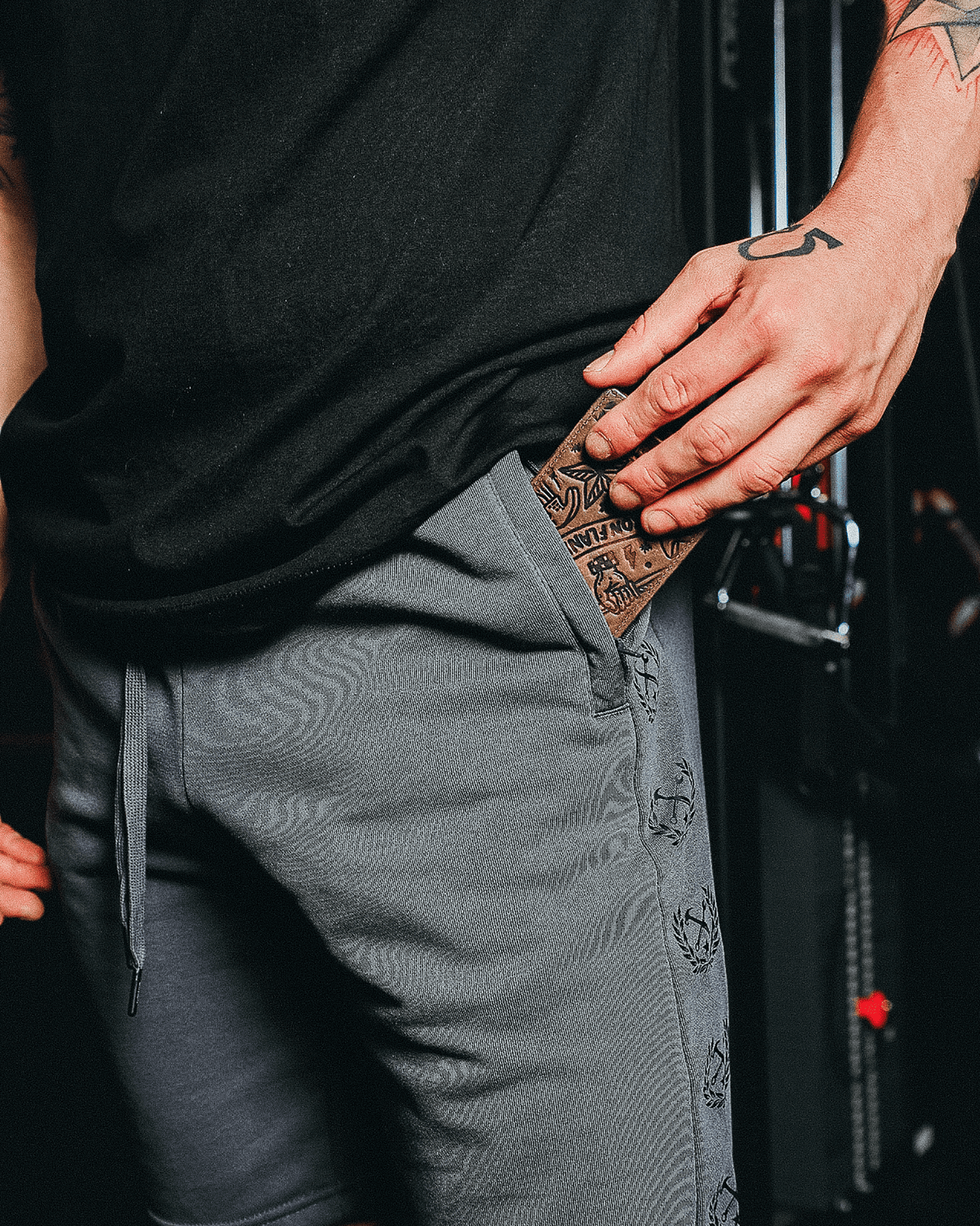 Track Shorts - Charcoal