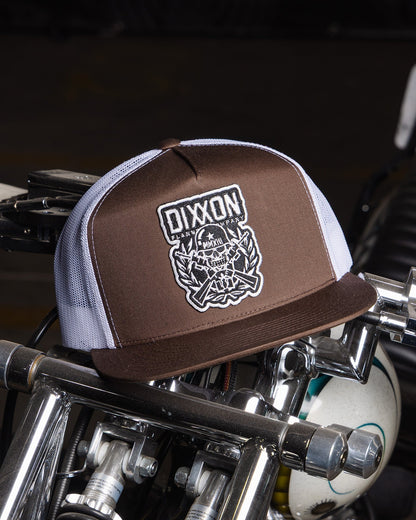 Tread Flat Bill Trucker Snapback
