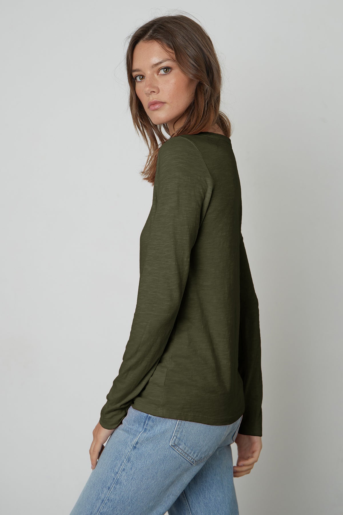 LIZZIE ORIGINAL SLUB LONG SLEEVE TEE