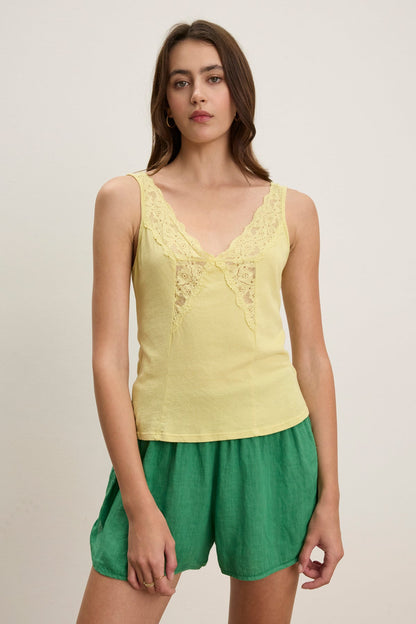 HANNAH LACE TANK TOP