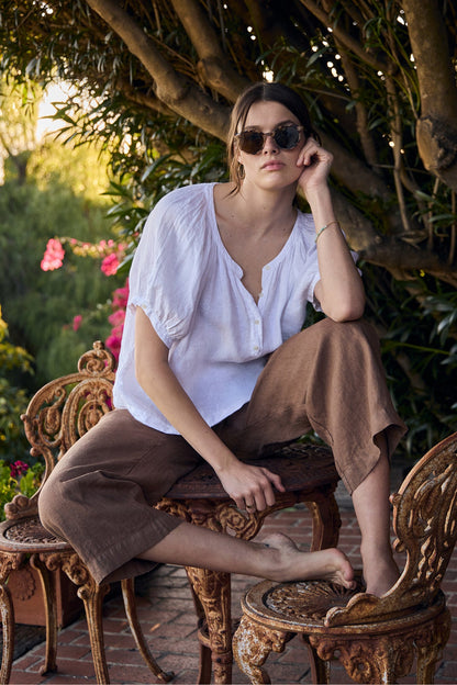 JAIMI LINEN TOP