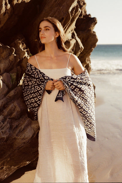 STEPHIE LINEN DRESS