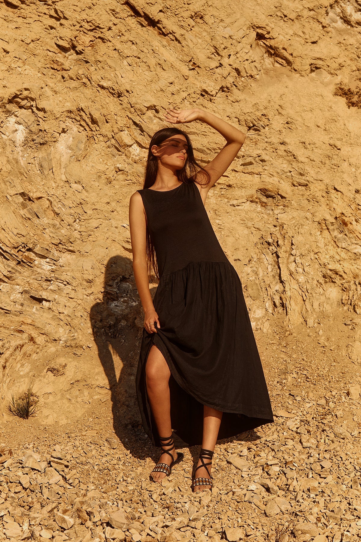 MABLE LINEN KNIT DRESS