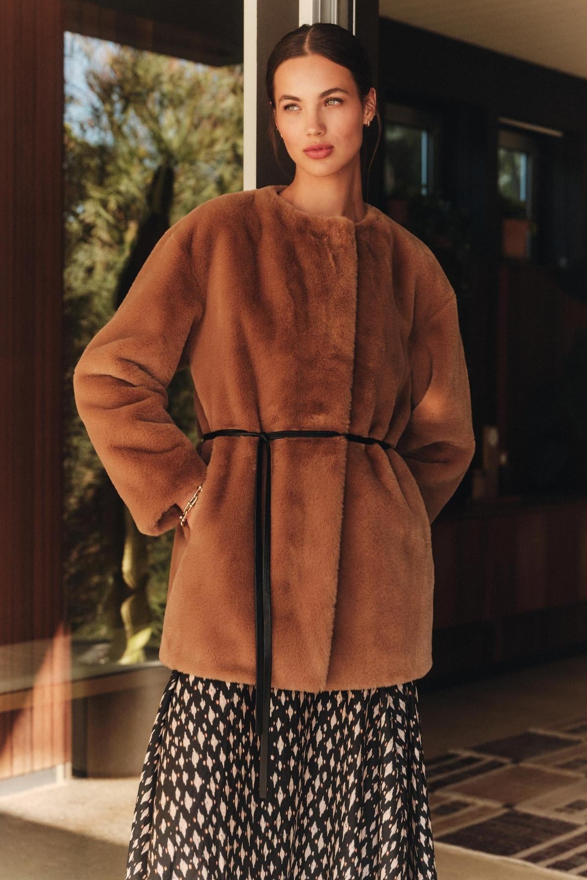 MARMONT LUXE FAUX FUR JACKET