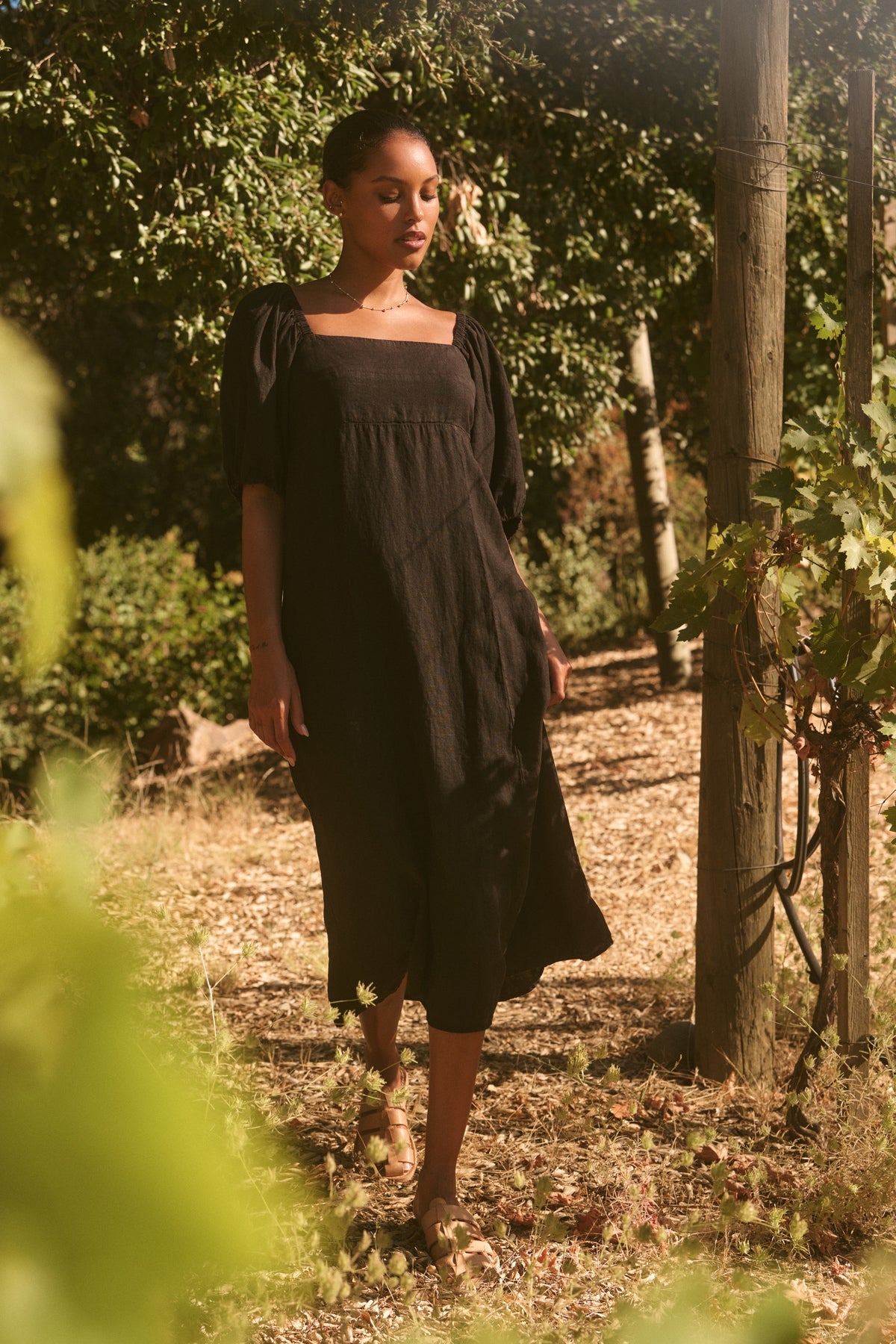 BROOKE LINEN DRESS