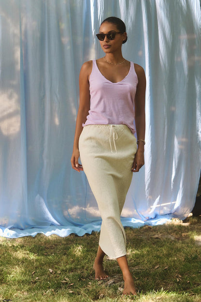 BEKA HEAVY LINEN SKIRT