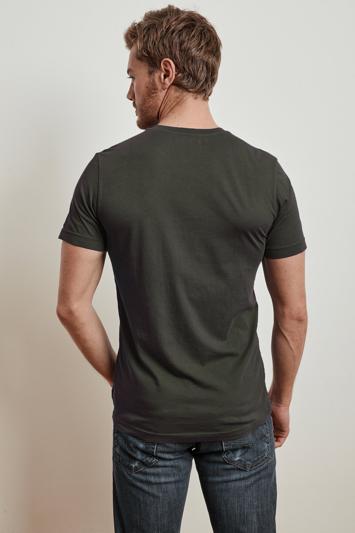 SAMSEN WHISPER CLASSIC V-NECK TEE
