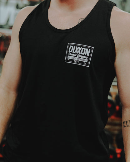 White Billboard Tank - Black