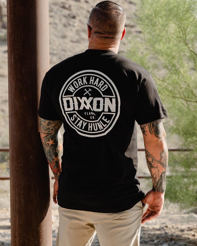 White Corpo T-Shirt - Black