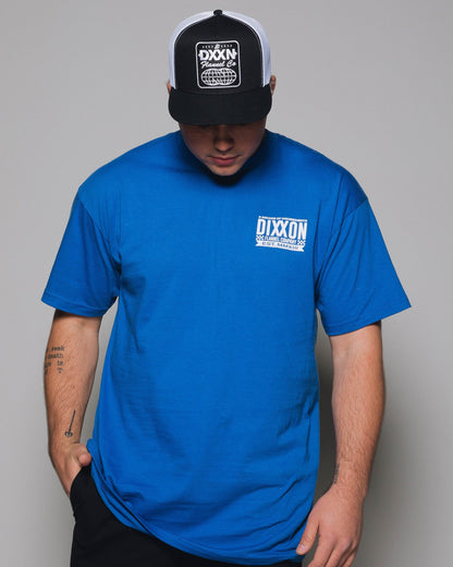 White Decade of Disobedience T-Shirt - Blue