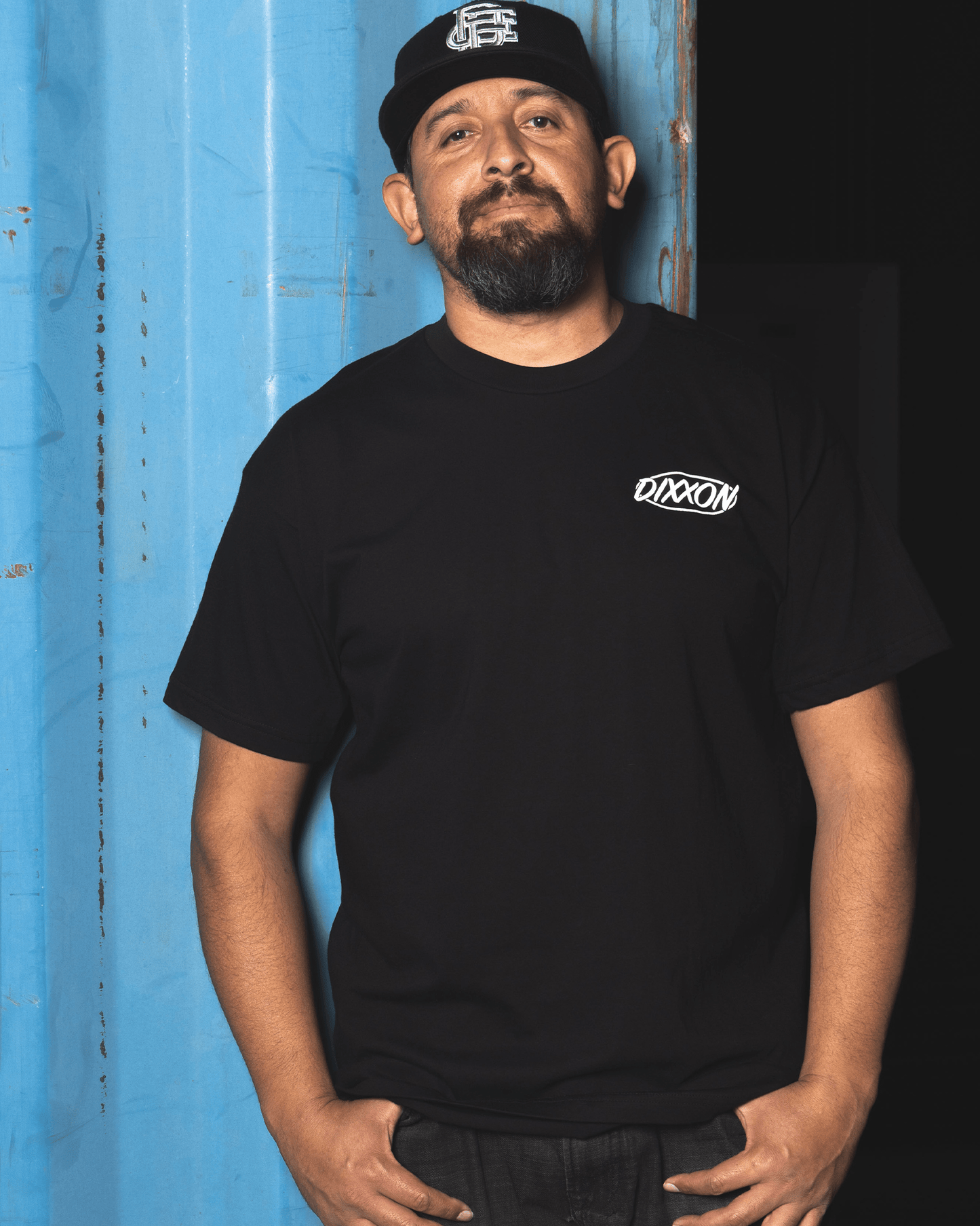 White Filler T-Shirt - Black