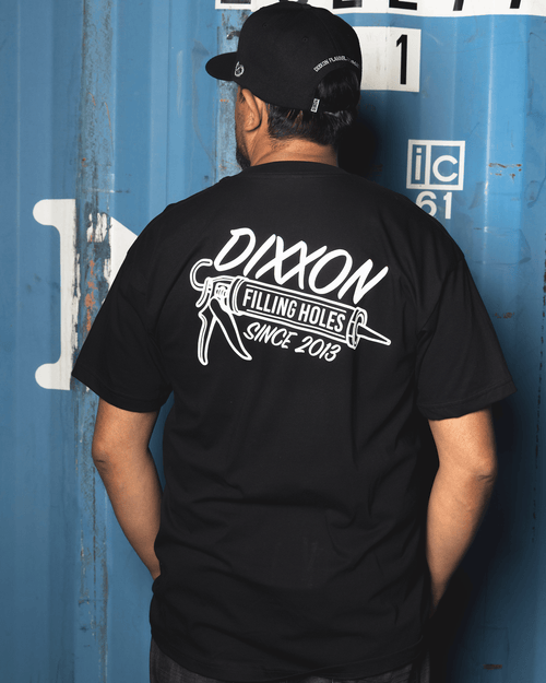 White Filler T-Shirt - Black