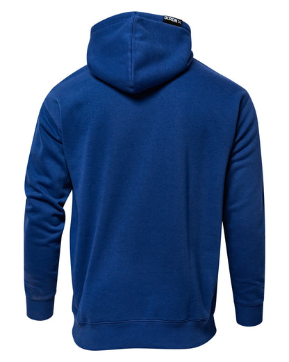 White MFG Pullover Hoodie - Blue
