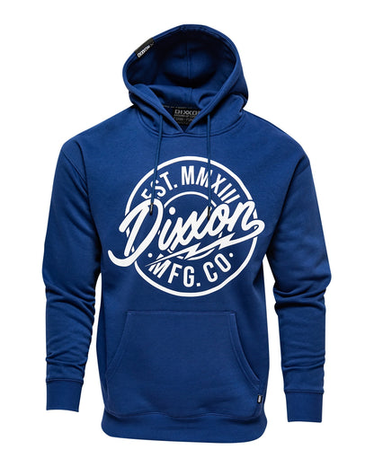 White MFG Pullover Hoodie - Blue