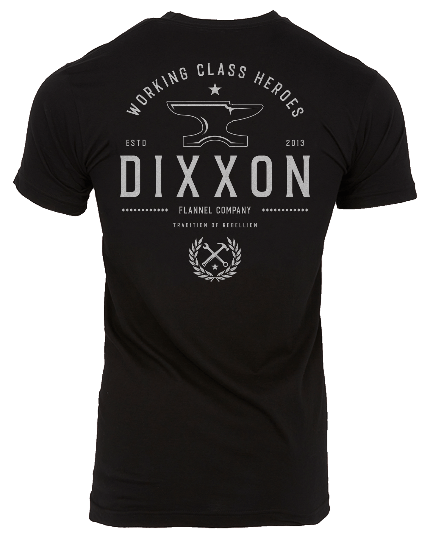 White Tradition Badge T-Shirt - Black