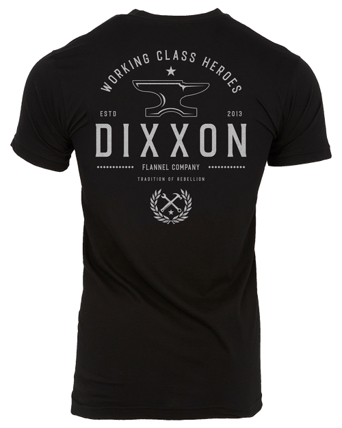 White Tradition Badge T-Shirt - Black