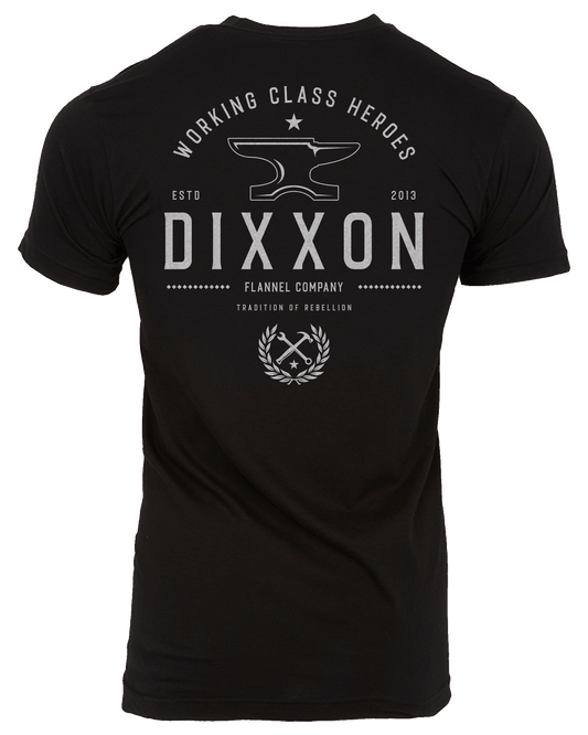 White Tradition Badge T-Shirt - Black