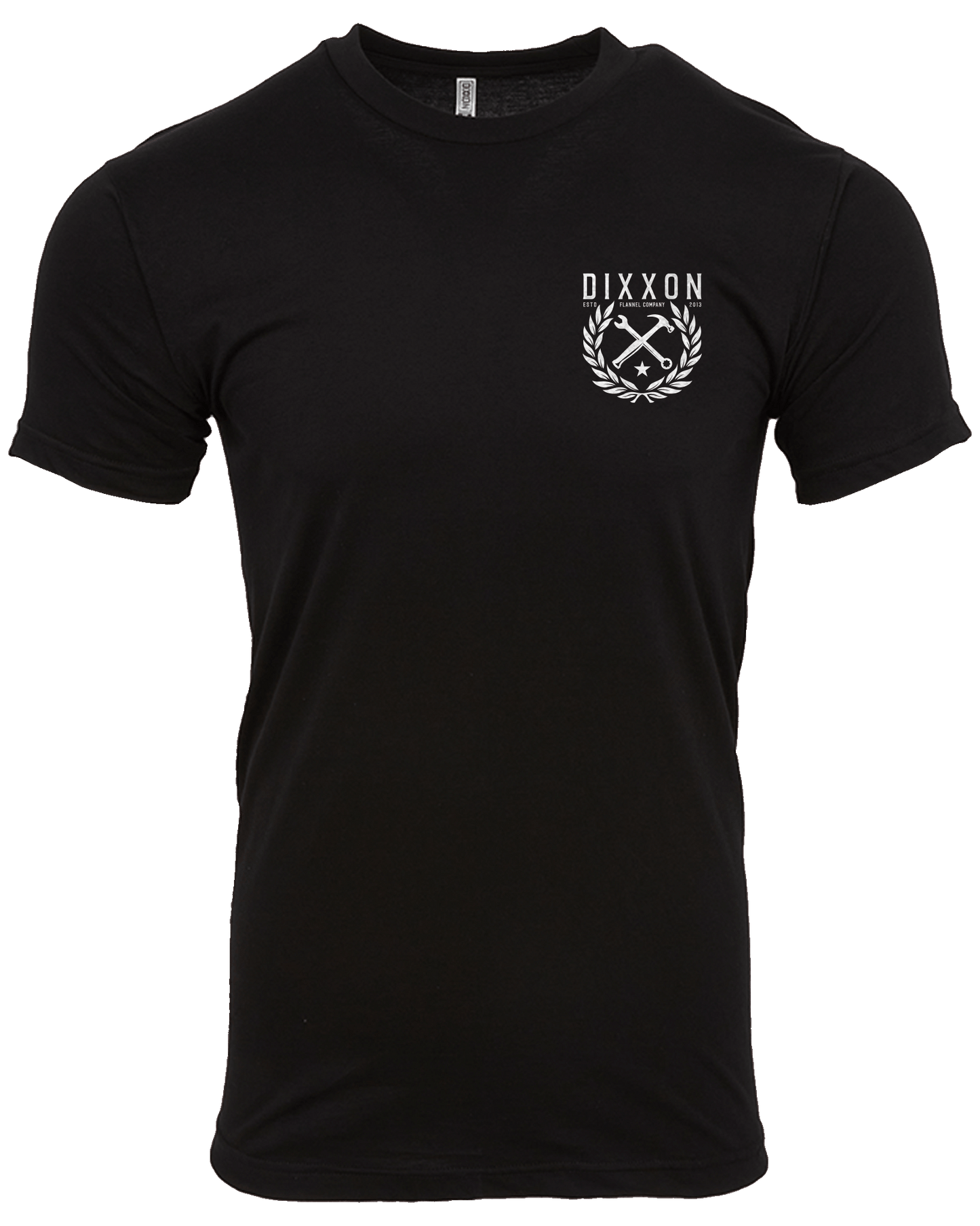 White Tradition Badge T-Shirt - Black