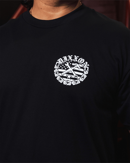White Unchained T-Shirt - Black