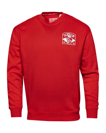 White Vaquero Crewneck Sweatshirt - Red