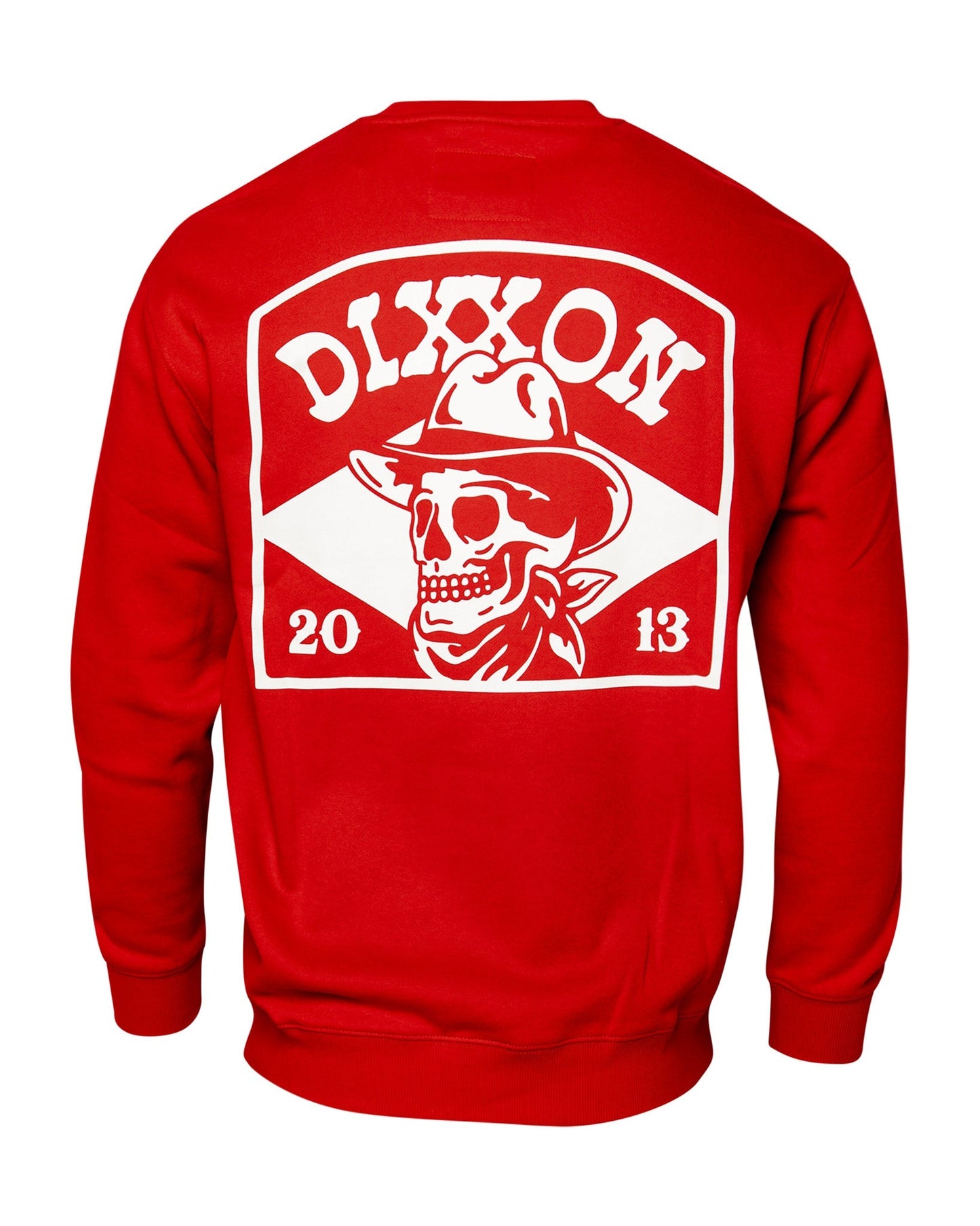 White Vaquero Crewneck Sweatshirt - Red