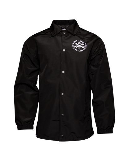 White Working Class Coaches Jacket - Black