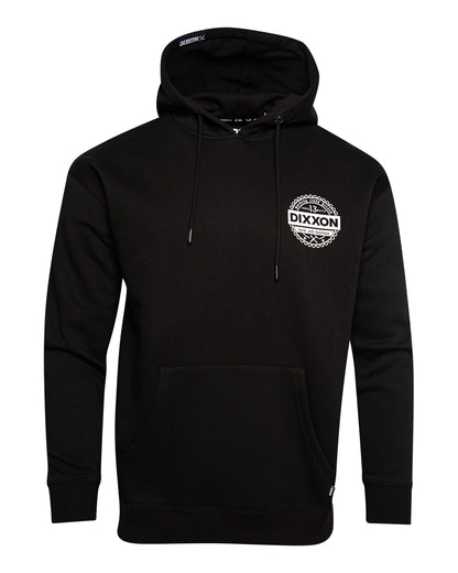 White Working Class Gear Pullover Hoodie - Black