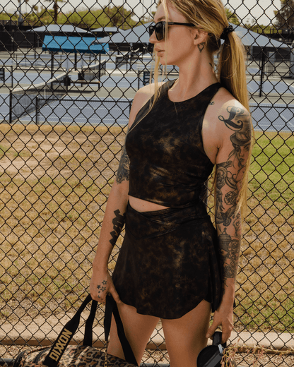 Women's 24K Gold Skort