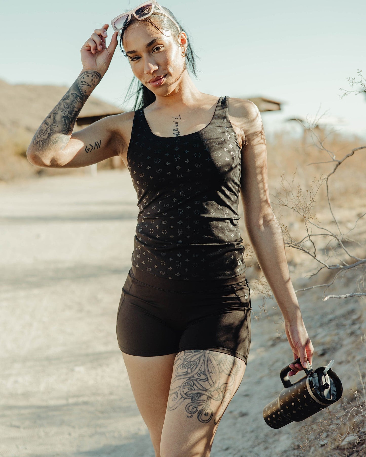 Women's 4" Biker Shorts - Black