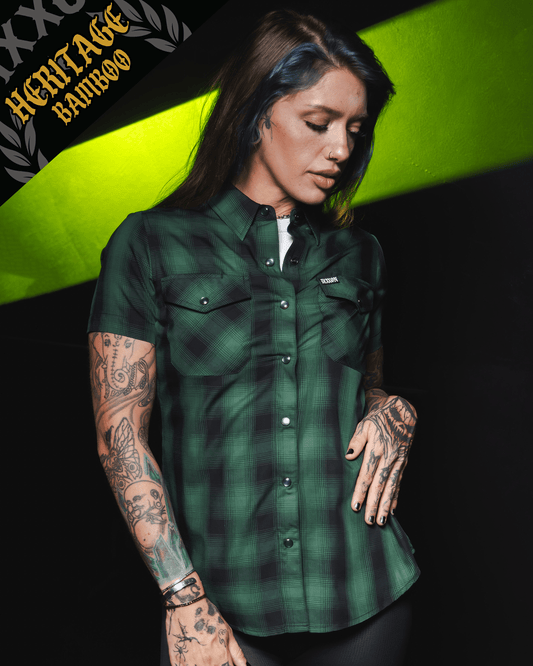 Women's Absinthe Heritage Bamboo Short Sleeve