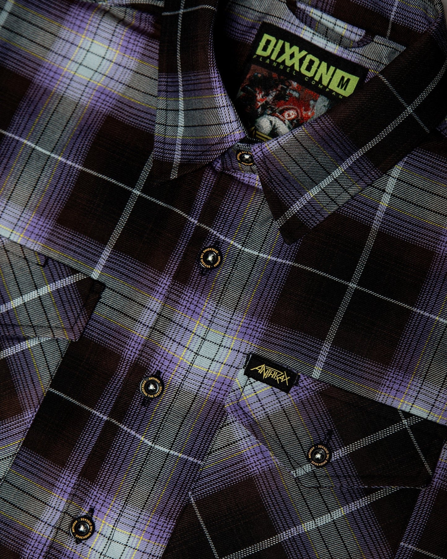 Women's Anthrax Spreading the Disease Flannel