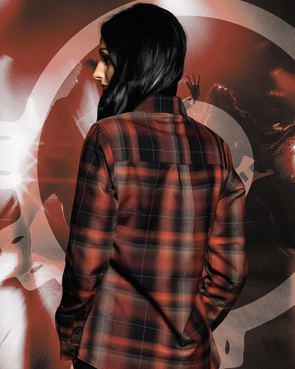 Women's Arch Enemy Blood Dynasty Flannel
