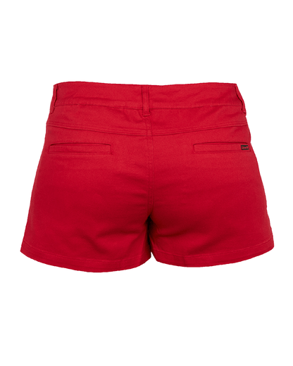 Women's Chino Shorts - Red