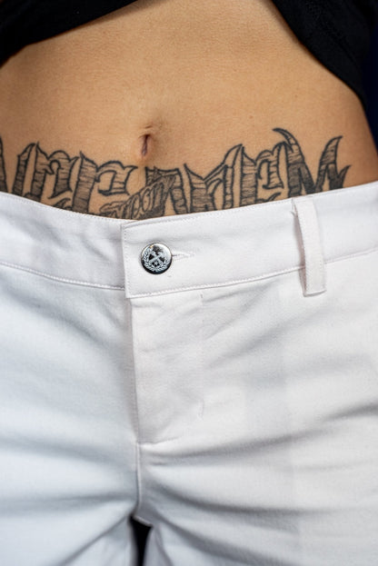 Women's Chino Shorts - White