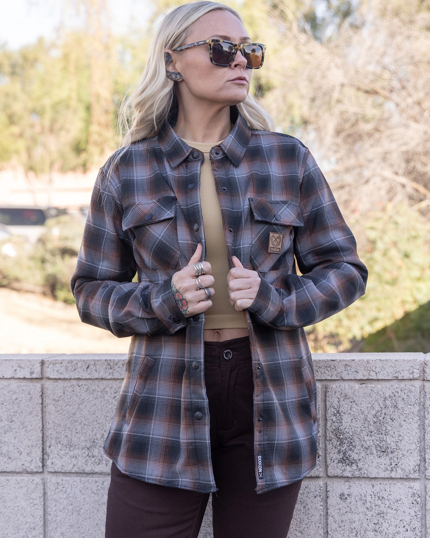Women's Copperline Sherpa Lined Flannel Jacket