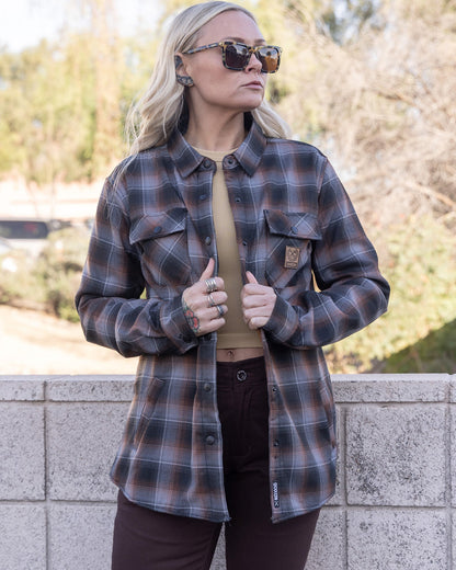 Women's Copperline Sherpa Lined Flannel Jacket