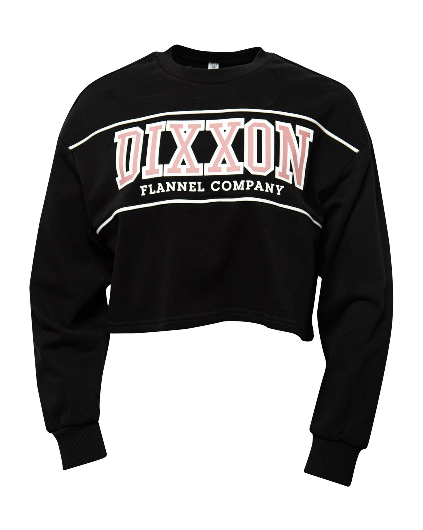 Women's DFCO Cropped Crewneck Sweatshirt - Black