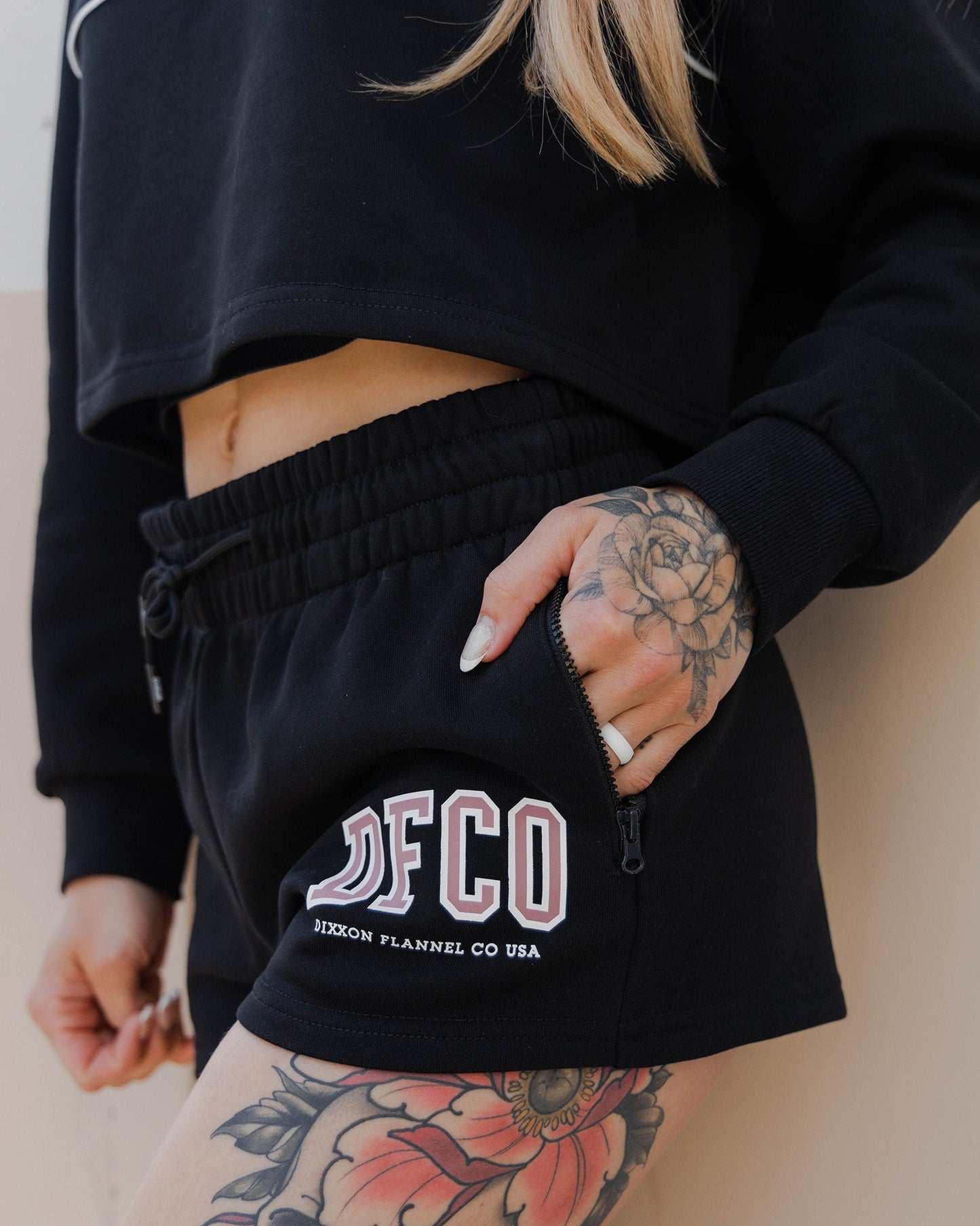 Women's DFCO Sweat Shorts - Black