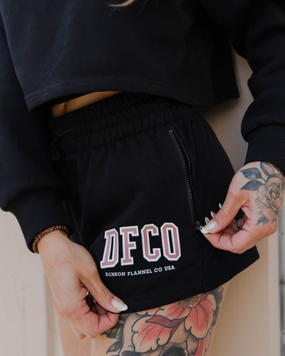 Women's DFCO Sweat Shorts - Black