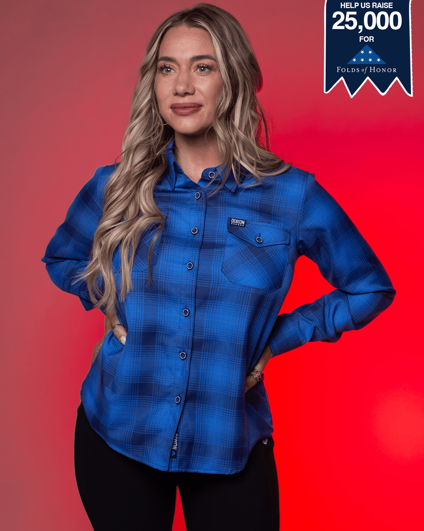 Women's Folds of Honor Flannel