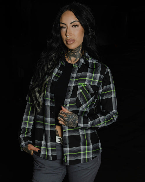 Women's Gas Monkey Garage Flannel